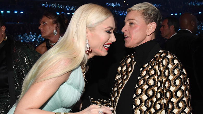 Ellen DeGeneres with Gwen Stefani 