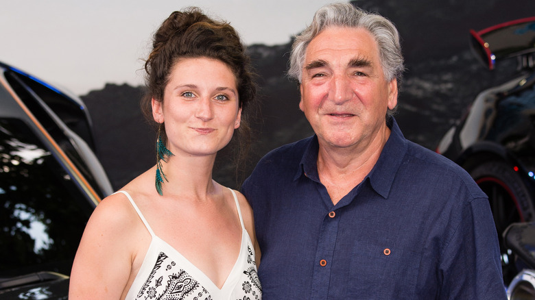 Jim Carter with daughter Bessie Carter