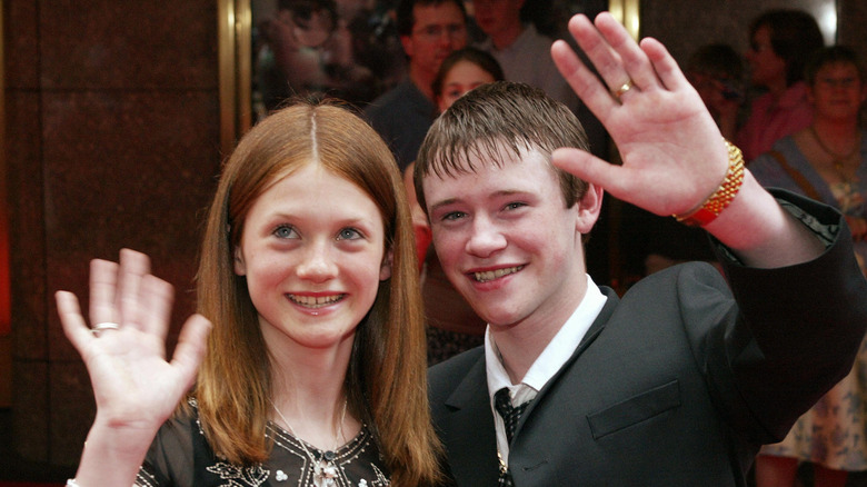 Harry Potter star Bonnie Wright and co-star