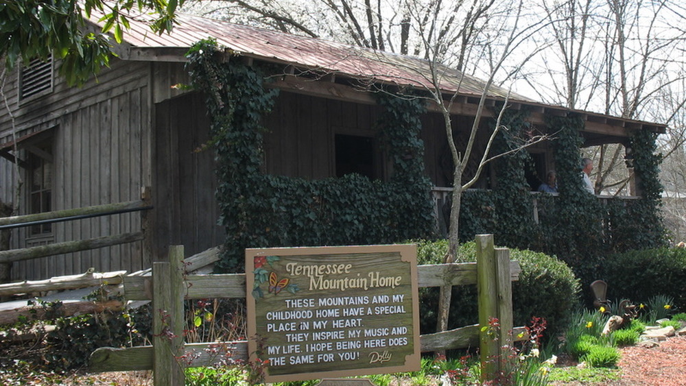 Dolly Parton's childhood home