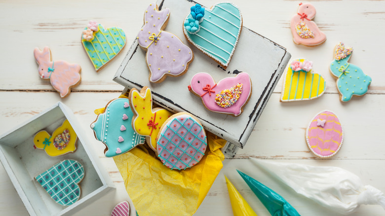 Decorated cookies