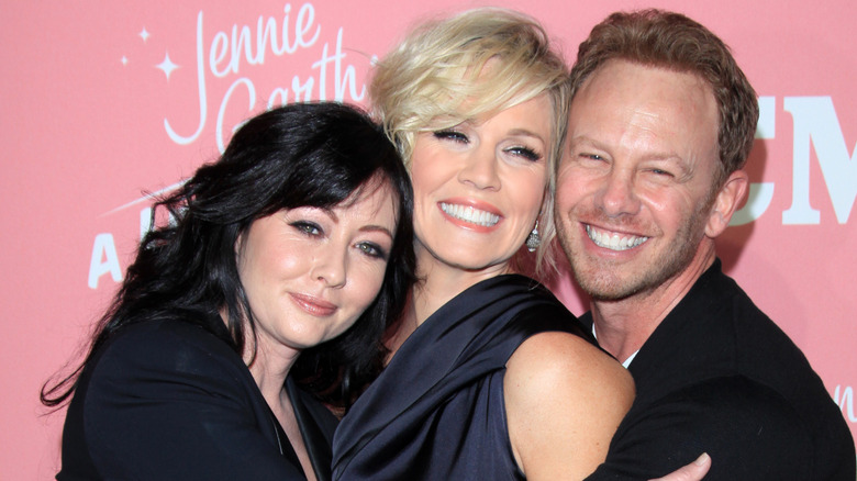 Shannen Doherty, Jennie Garth and Ian Ziering 2015