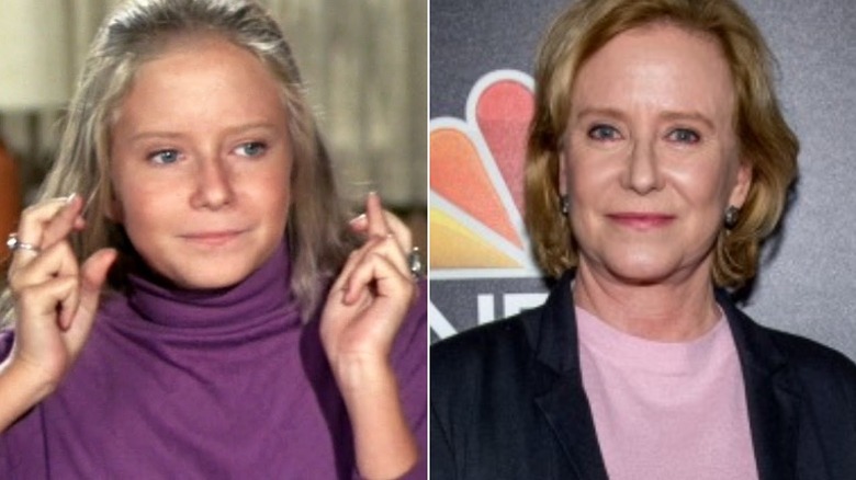 Eve Plumb then and now