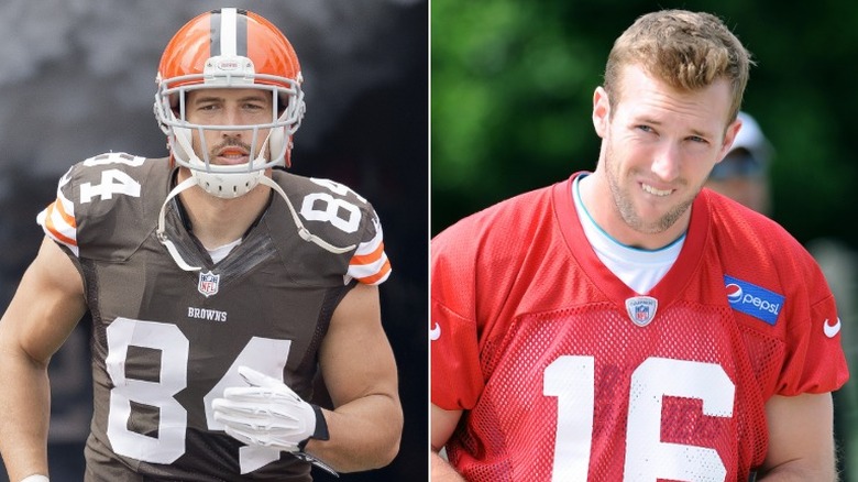 Split image of Jordan Cameron & Colby Cameron 