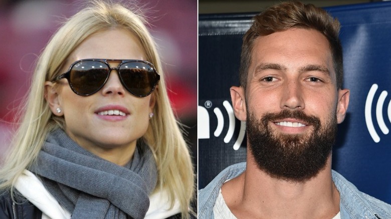 Split image of Elin Nordegren & Jordan Cameron