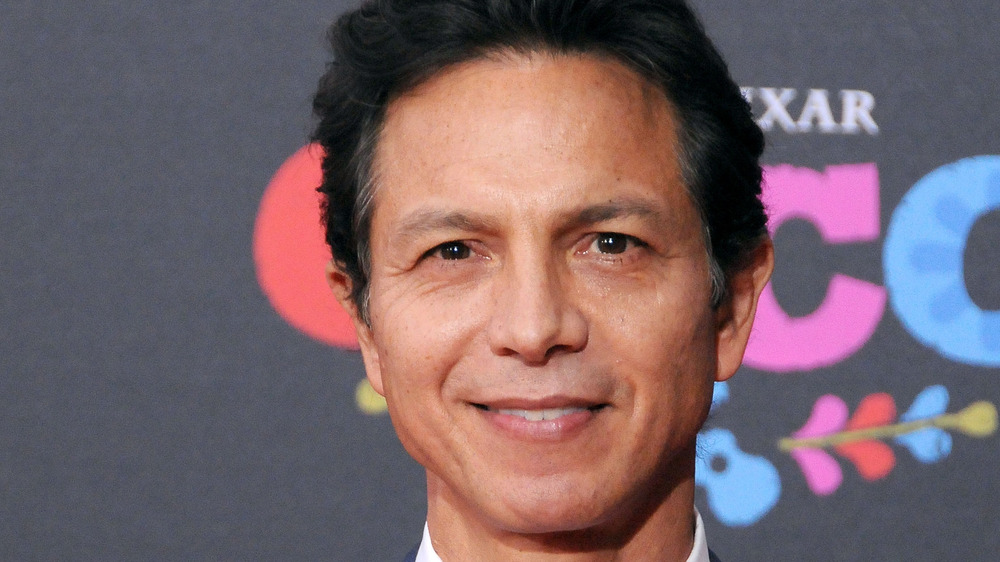 Benjamin Bratt at the premier of Coco