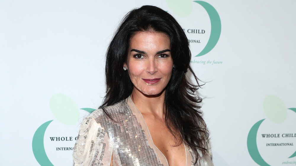 Angie Harmon at a gala in 2017