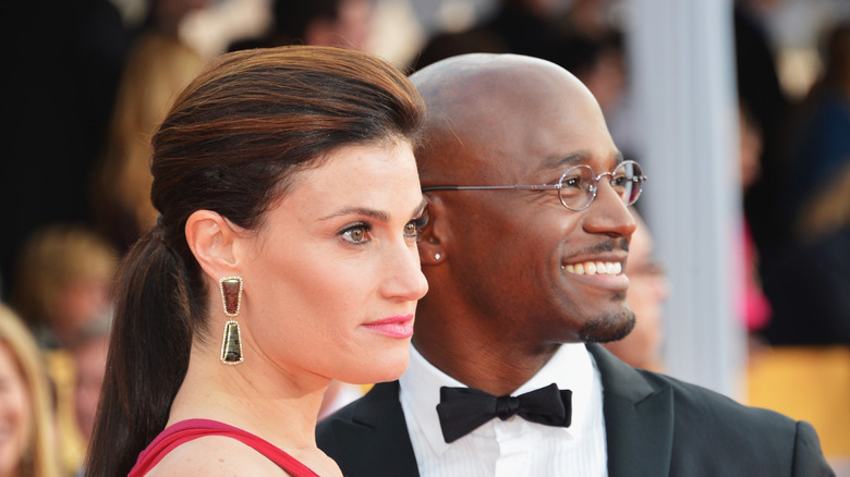 Idina Menzel and Taye Diggs