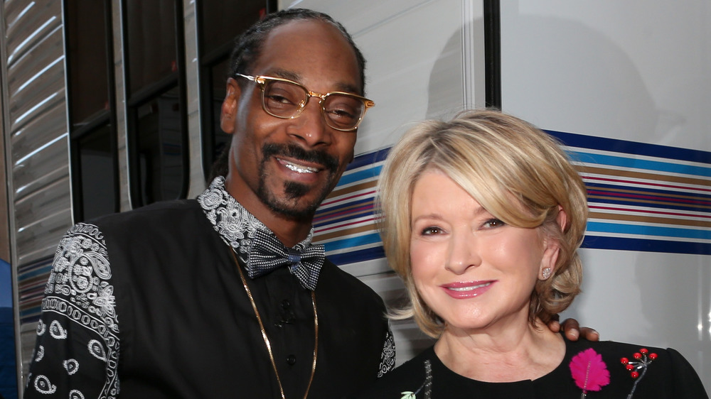 Martha Stewart and Snoop Dogg in 2015