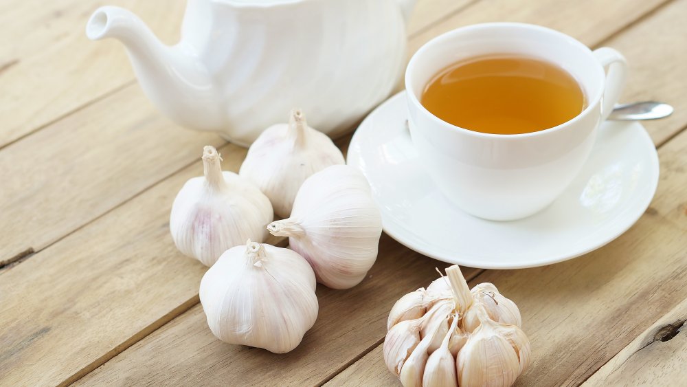 Garlic tea