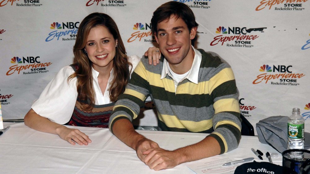 Jenna Fischer and John Krasinski