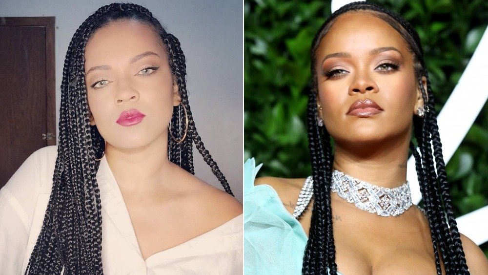 This Rihanna Look Alike Has The Internet Doing A Double Take