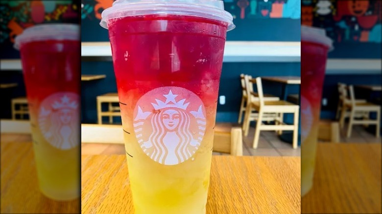 Caribbean Refresher Starbucks drink 