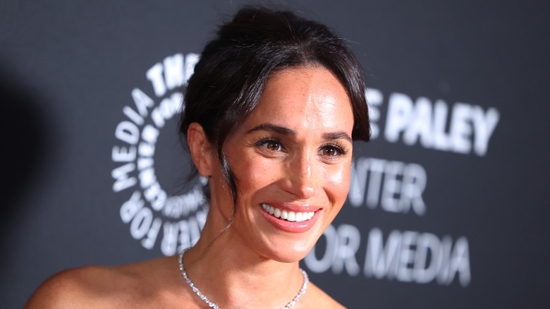 Meghan Markle smiling