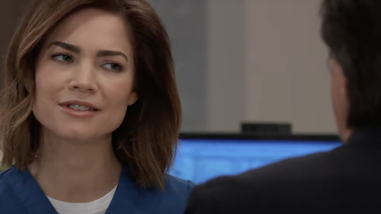 Rebecca Herbst at Nurse Elizabeth Webber General Hospital