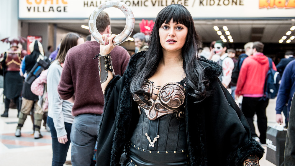 Xena cosplayer