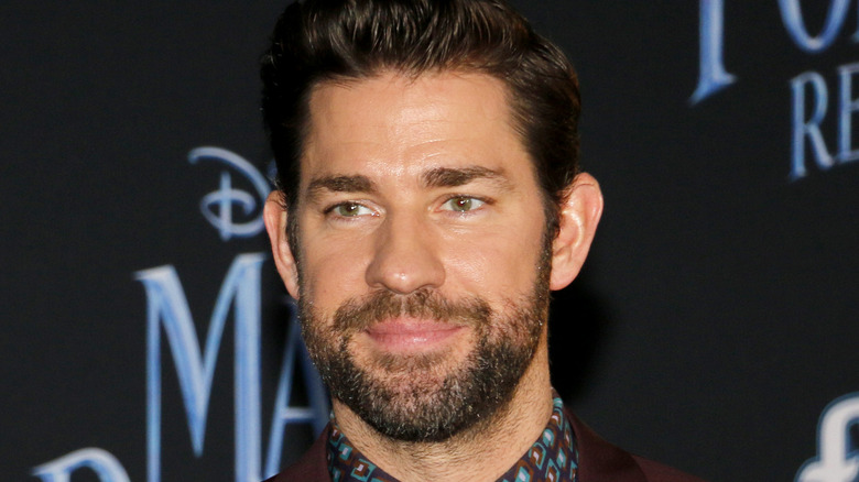 John Krasinski at premiere of Mary Poppins Returns 