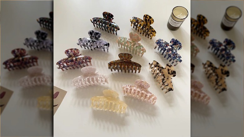 '90s style hair claw clips from Kai Stone