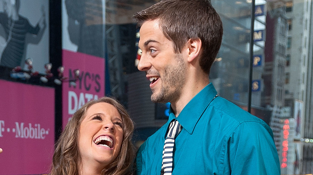 Jill and Derick Dillard laughing