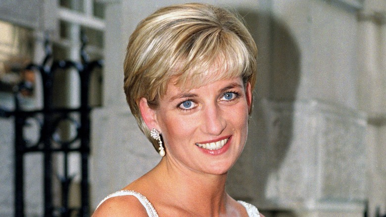 Princess Diana smiling