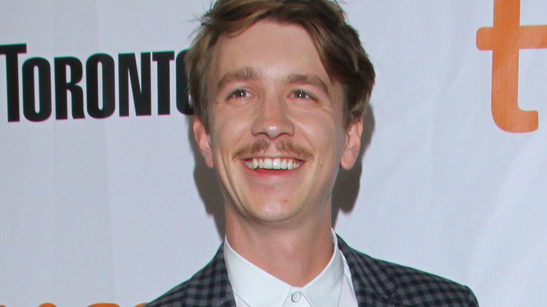 Thomas Mann smiling