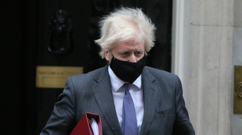 Boris Johnson leaves 10 Downing Street