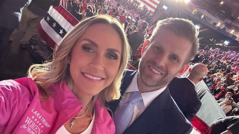 Lara Eric Trump smiling selfie