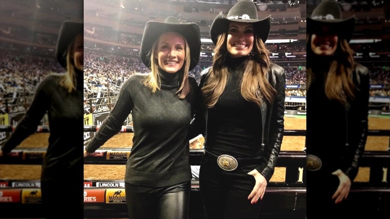 Dana Perino and Kimberly Guilfoyle attend a rodeo in hideous outfits (2017)