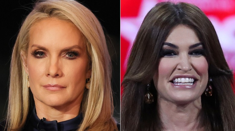 Split image of Dana Perino and Kimberly Guilfoyle