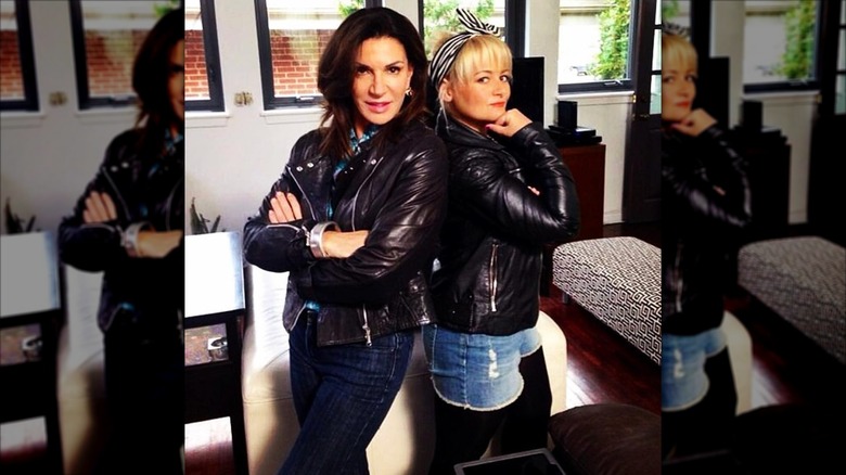 Hilary Farr and Desta Ostapyk looking fierce together