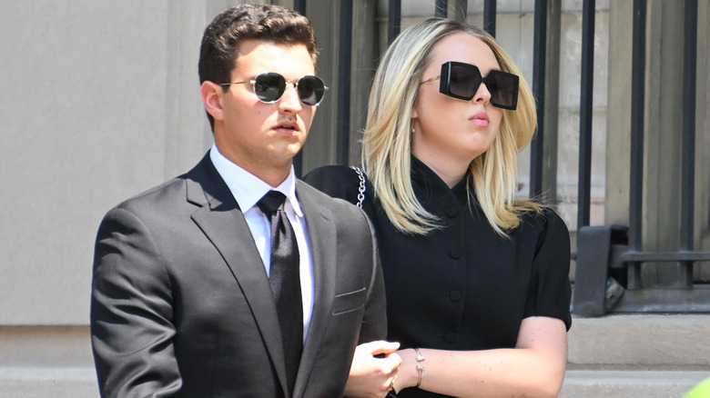 Michael Boulos Tiffany Trump sunglasses