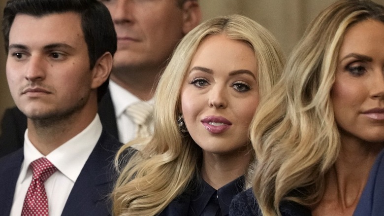 Tiffany Trump and husband Michael Boulos attend the inauguration of President Donald Trump (2025)