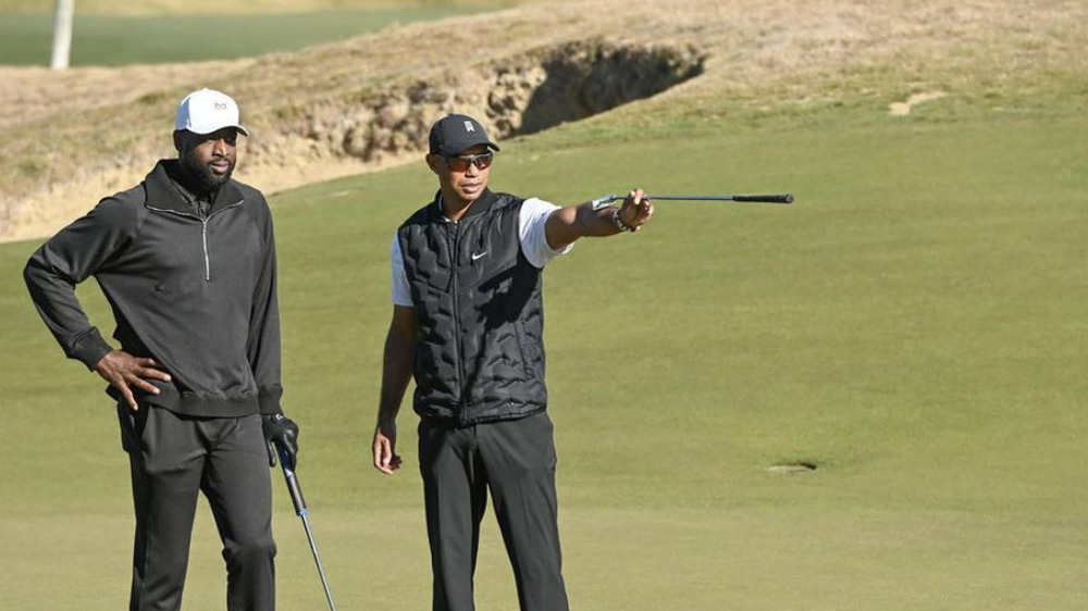 Tiger Woods and Dwayne Wade