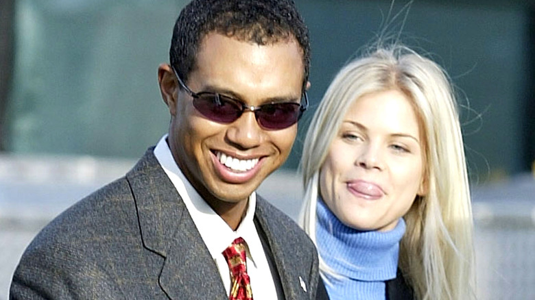 Tiger Woods and Elin Nordegren