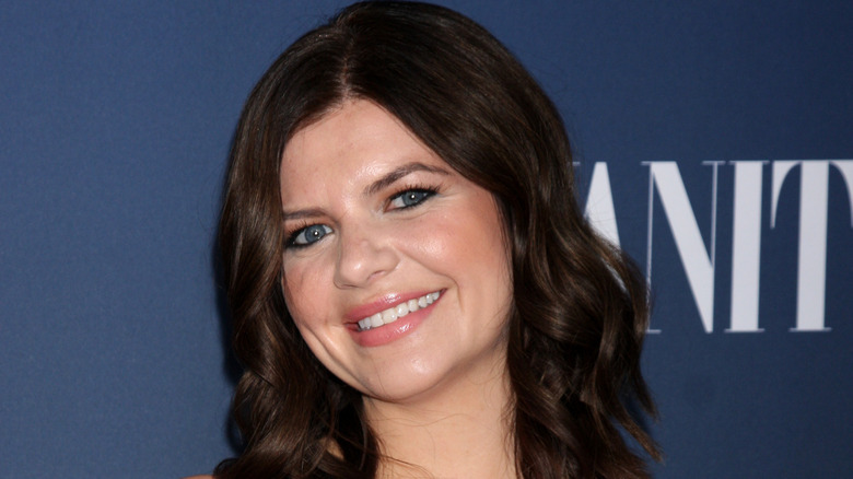 Casey Wilson smiling