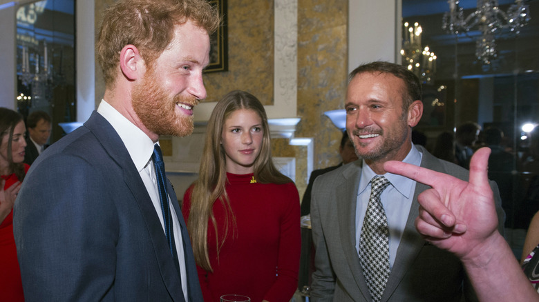 Prince Harry, Maggie McGraw, Tim McGraw