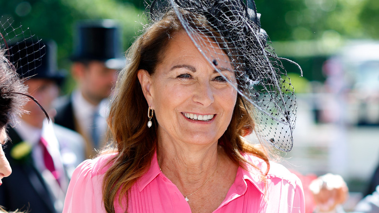 Carole Middleton smiling