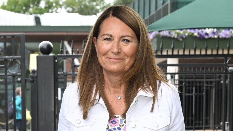 Carole Middleton smiling