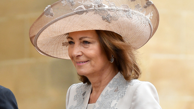 Carole Middleton in a hat