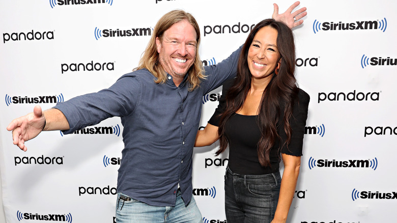 Chip and Joanna Gaines smiling