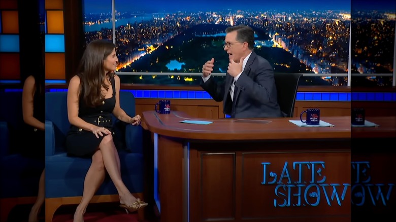 Kaitlan Collins on The Late Show with Stephen Colbert