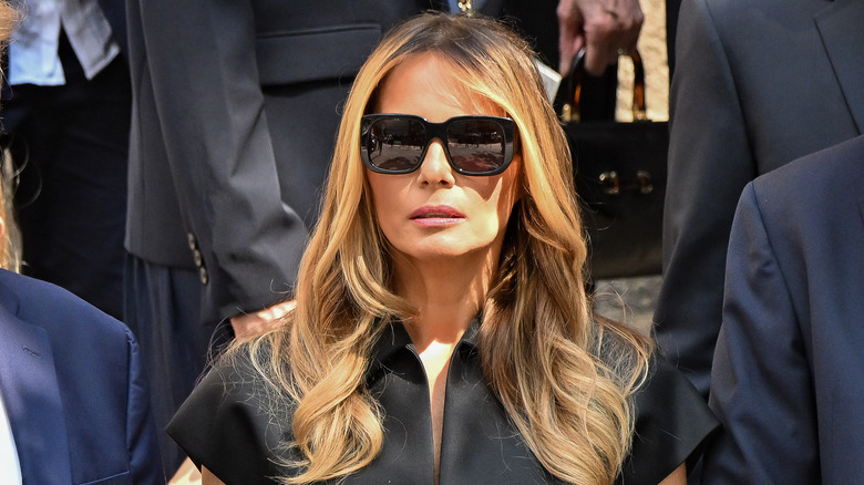 Melania Trump in sunglasses