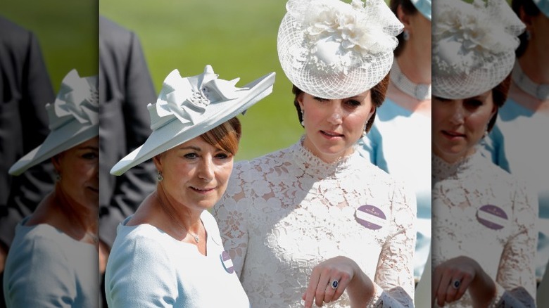 Princess Catherine and her mother