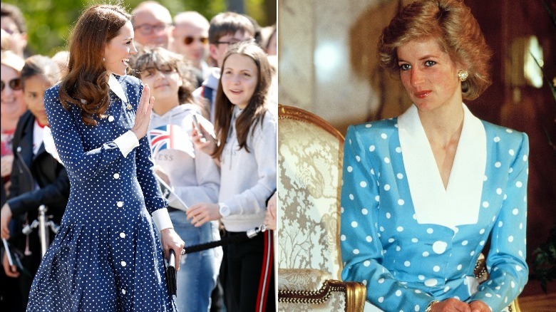 Kate/Diana dot dresses 