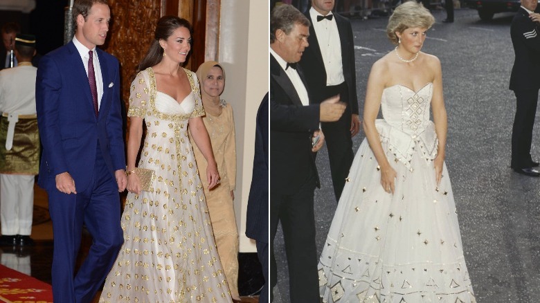 Kate/Diana ball gowns 