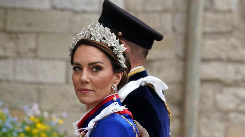 William and Kate at coronation 