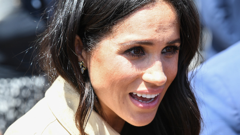 Meghan Markle butterfly earrings 