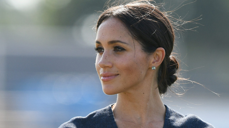 Meghan Markle smiling