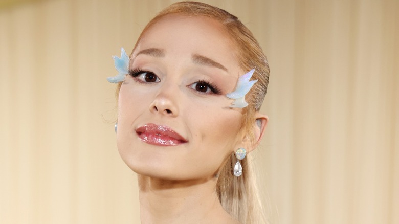 Ariana Grande smiling