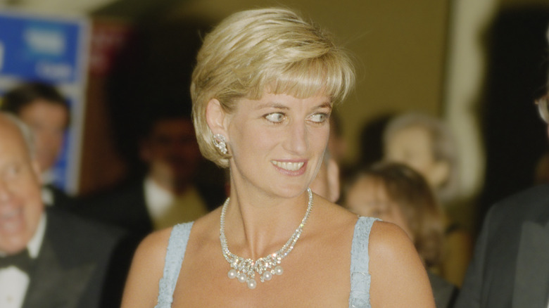 Princess Diana smiling